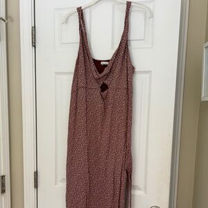 Abercrombie Polka Dot Midi Dress, Size M
